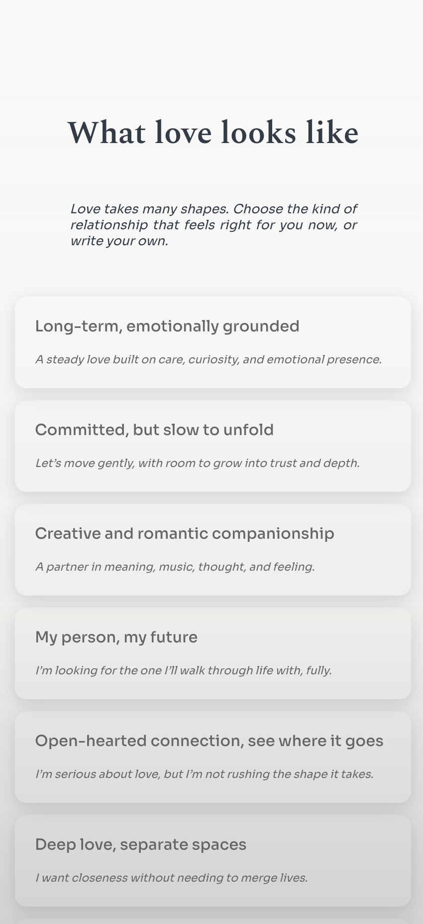 A space for clarity, <br>care, and curiosity